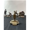 Image 11 : Five Cast Metal Figural Souven-