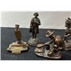Image 3 : Five Cast Metal Figural Souven-