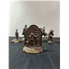 Image 5 : Five Cast Metal Figural Souven-