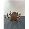 Image 6 : Five Cast Metal Figural Souven-