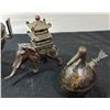 Image 5 : Six Asian-Inspired Brass and Metal Miniatures