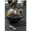 Image 7 : Six Asian-Inspired Brass and Metal Miniatures