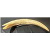Image 2 : Hand-Carved Crocodile Bone or Antler Figure