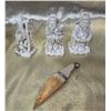 Image 2 : Four Asian Carved Figures and Pendant