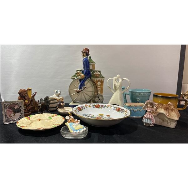 Decorative Ceramic Figurines and Mugs