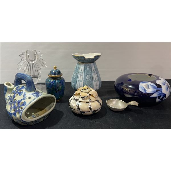 Decorative Ceramics and Glass Lot