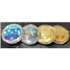 Image 4 : Four Gold Plated Beatles Coins