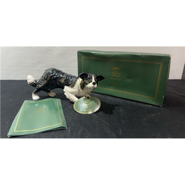 Leonardo Country Life Border Collie Figurine
