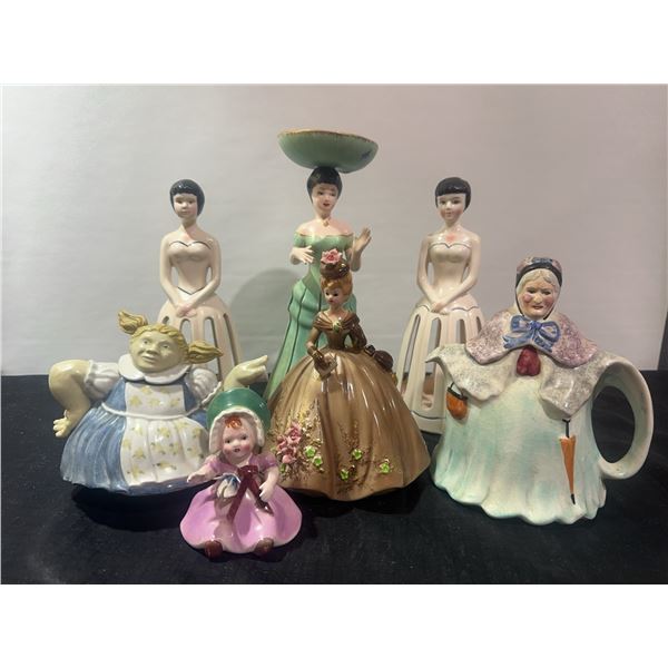 Figurine and Teapot Collection