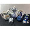 Image 2 : Porcelain and Ceramic Pitchers and Jars