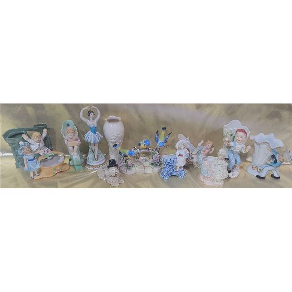 Porcelain Figurines and Vases