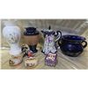 Image 1 : Group of Decorative Ceramics and Tin
