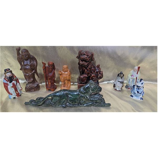 Asian Figurines and Animal Carvings