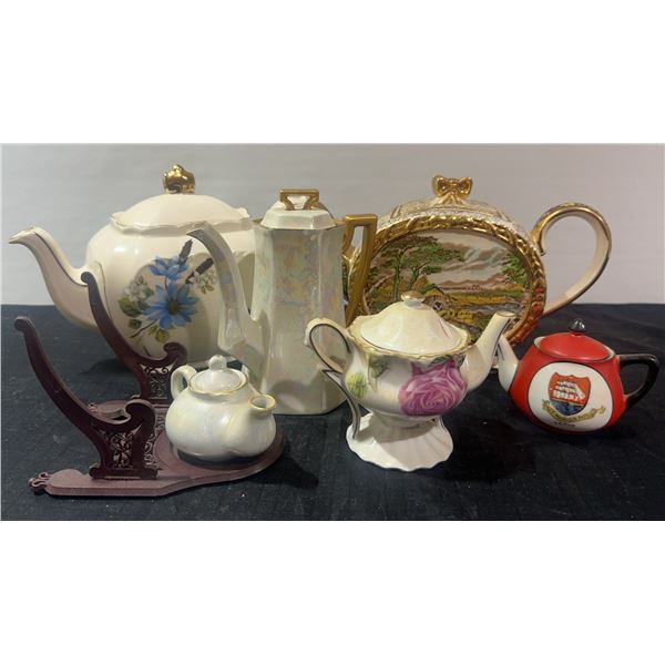 Decorative Miniature Teapots Set