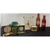 Image 1 : Clocks Bottles and Ceramic Mugs Lot