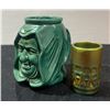Image 5 : Clocks Bottles and Ceramic Mugs Lot