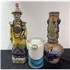 Image 1 : Chinese Ceramic Figure, Vase, and Sand Art