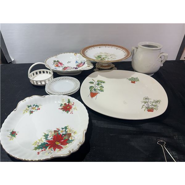 Decorative Ceramic and Porcelain Dishes