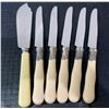 Image 5 : Cream-Handled Flatware Set with Metal Candle Holder
