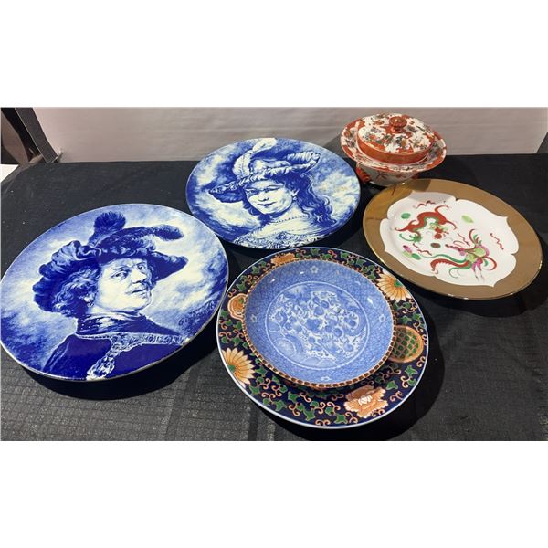 Decorative Porcelain Plates and Dish