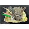 Image 6 : Porcelain Tableware and Flatware Set