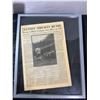 Image 1 : Babe Ruth Death Newspaper, Framed