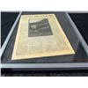 Image 3 : Babe Ruth Death Newspaper, Framed