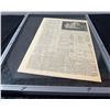 Image 6 : Babe Ruth Death Newspaper, Framed