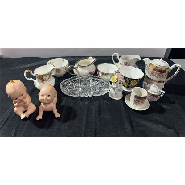 Porcelain and Glass Collectibles Lot