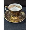 Image 10 : 6 English Bone China Tea Cups and Sauc
