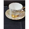 Image 12 : 6 English Bone China Tea Cups and Sauc