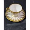 Image 4 : 6 English Bone China Tea Cups and Sauc