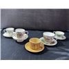 Image 1 : Bone China Cups and Saucers, 5 Sets