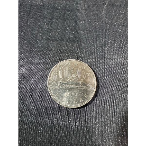 1983 Canada Silver Dollar Coin