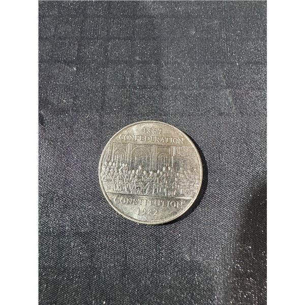1982 Canada Constitution Dollar Coin