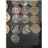 Image 8 : Canada and US Coin Collection in Organizer