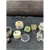 Image 4 : Gemstones and Figurines Lot
