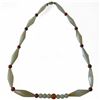 Image 1 : 26" Agate Bead Necklace