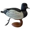Image 2 : 1996 Rusty Rutherford "Male Ring Neck Duck" Hand Carved & Painted Decorative Decoy