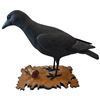 Image 3 : 2002 Rusty Rutherford "Crow" Hand Carved & Painted Sculpture