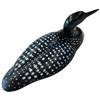 Image 4 : Alan Atkinson Hand Painted "Common Loon" Sculpture with "Natures" Label