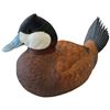 Image 2 : 1998 Rusty Rutherford "Ruddy Duck" Hand Carved & Painted Decorative Decoy