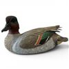 Image 1 : 1998 Rusty Rutherford "Green Winged Teal" Hand Carved & Painted Decorative Decoy - Signed by Artist