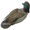 Image 3 : 1998 Rusty Rutherford "Green Winged Teal" Hand Carved & Painted Decorative Decoy - Signed by Artist