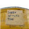 Image 5 : 1998 Rusty Rutherford "Green Winged Teal" Hand Carved & Painted Decorative Decoy - Signed by Artist