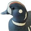 Image 4 : 2004 Rusty Rutherford "Harlequin Drake" Hand Carved & Painted Decorative Decoy - Signed by Artist