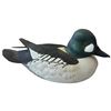 Image 2 : Rusty Rutherford "Goldeneye Drake" Hand Carved & Painted Decorative Decoy - Signed by Artist - Not D
