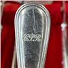Image 3 : Vintage CPR Monogramed Silver Plated Flatware in Chest - Elkington Canada - Sold by A. T. Wiley Co. 