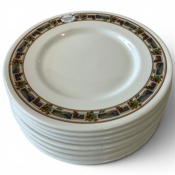 1940s "Canadian Pacific" 10" Plates by Minton - 10 Plates in excellent condition
