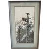 Image 1 : 1985 Rod Frederick "Winter's Call" Well Framed Print (Triple matted in a 25" x 42" frame)